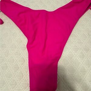 Vibrant Pink Bikini Bottom great condition beautiful color, wonderful material